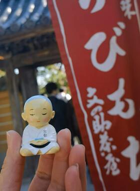 日本购买带回金阁寺一休哥冰箱贴