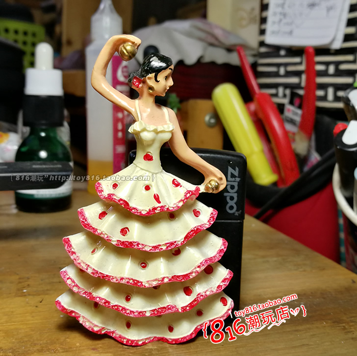 西班牙弗拉门戈舞娘造型冰箱贴