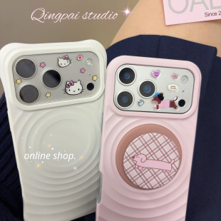 轻派可diy趣味卡通可爱头像网红人物适用iPhone17promax透明镜头膜新款 苹果17pro摄像头防刮花软膜贴膜少女心