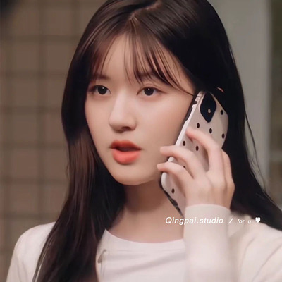 适用苹果手机壳ins赵露思同款