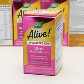 美国Nature sWay然萃维Alive50岁以上女性复合维生素综合营养60片