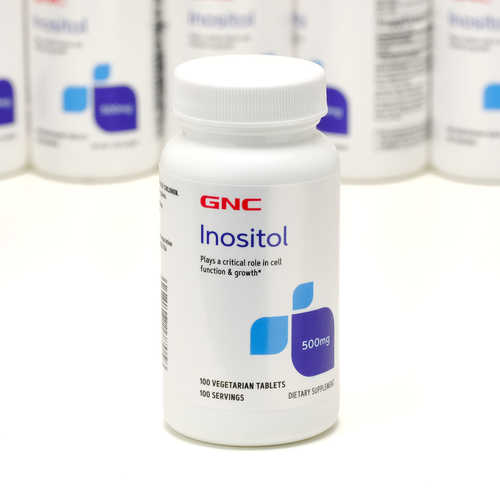 美国GNC肌醇500mg100片多囊备孕