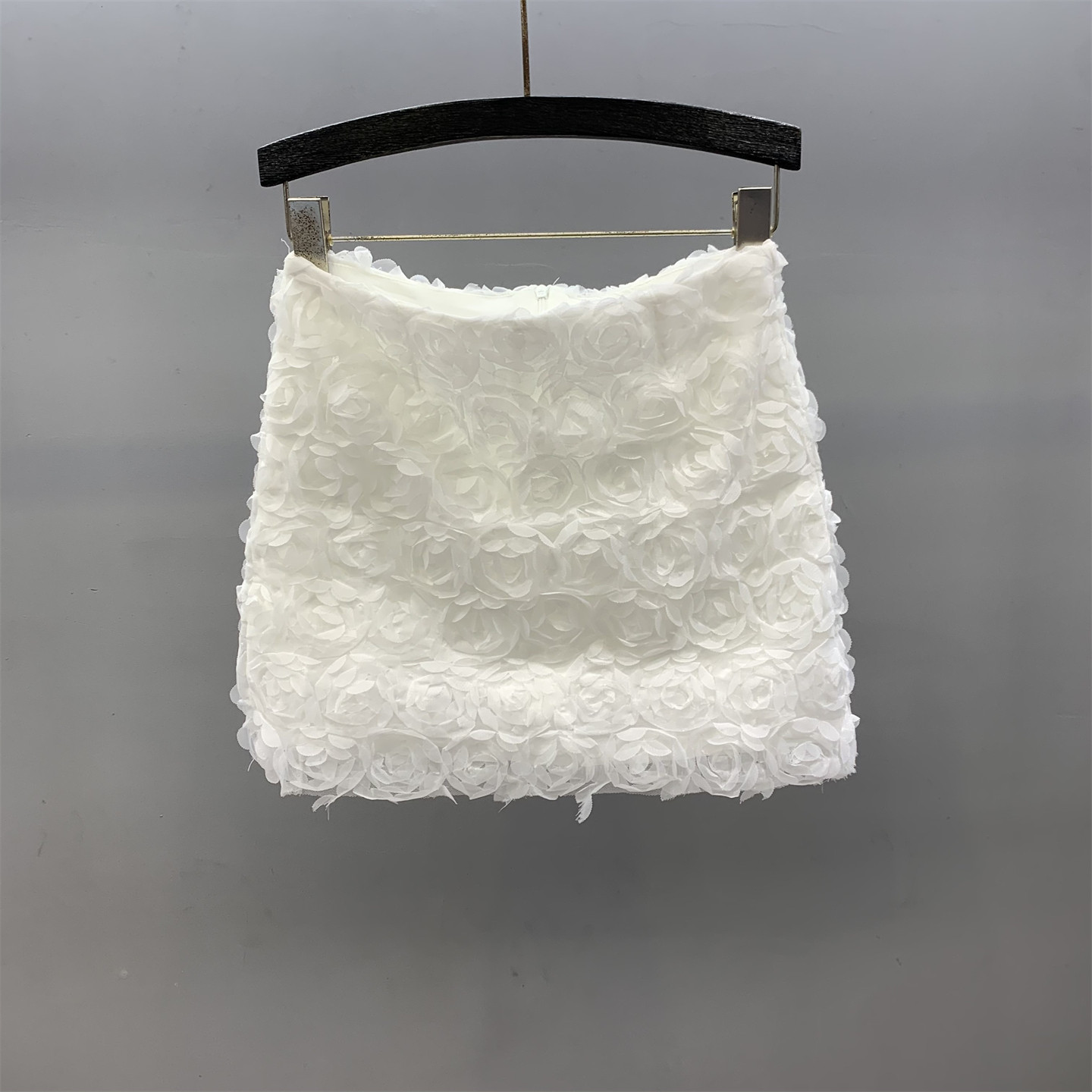 小香风立体花朵半身裙女2026春夏新款百搭显瘦防走光辣妹包臀短裙