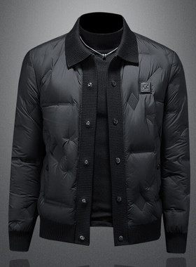 货号88707 P370 男士羽绒服90绒 钱塘大厦6019镂空图