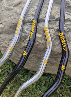 驰比特车把31.8燕把高强度铝合金山地自行车车把横35/50抬升抛光