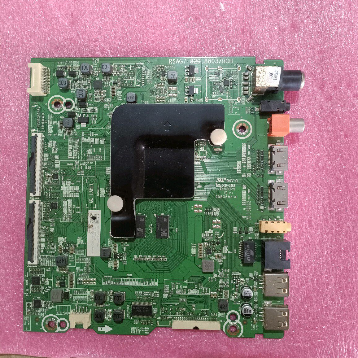 原装 海信H65E3A(BOM6)主板RSAG7.820.8803配屏HD650V1U72-T0K1