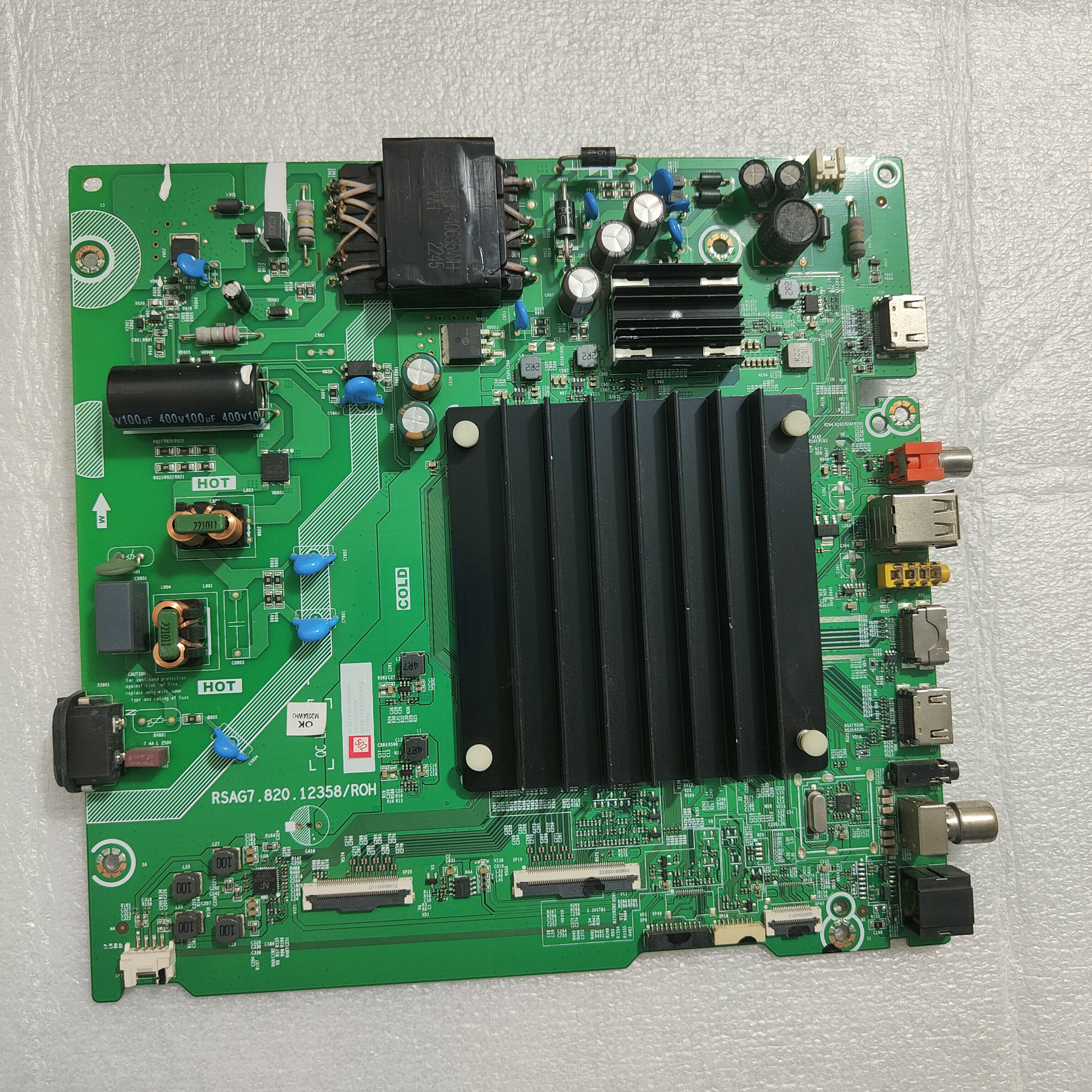 海信55V3H-X BOM1 317265主板RSAG7.820.12358屏HD550Y1U53