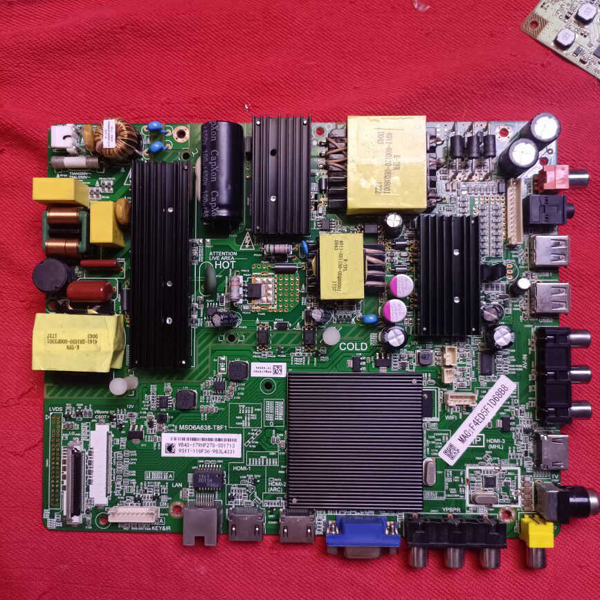 原装飞利浦55PUF6092/T3主板MSD6A638-T8F1 配熊猫屏K550WDC2