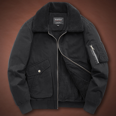 加绒加厚外套羊羔绒冬季