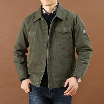 2025多袋工装纯棉男潮商务中年