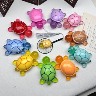 抖音直播夜光巨无霸~diy装饰品鱼缸造景小乌龟太爷玩具树脂摆件