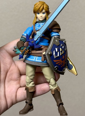 优质版ko figma626林克 塞尔达传说王国之泪荒野之息可动手办模型
