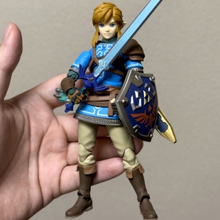 优质版ko figma626林克 塞尔达传说王国之泪荒野之息可动手办模型