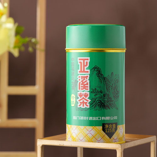 中茶海堤茶叶旗舰店乌龙茶闽南乌龙茶125g罐装正溪茶