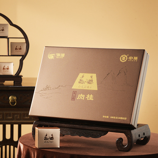 中茶海堤茶叶旗舰店茶客茶AT050NEW天心岩肉桂 盒12包 100克