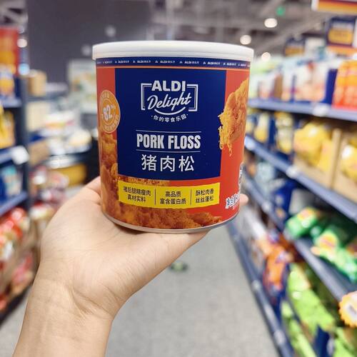 奥乐齐代购ALDI Delight 猪肉松100g