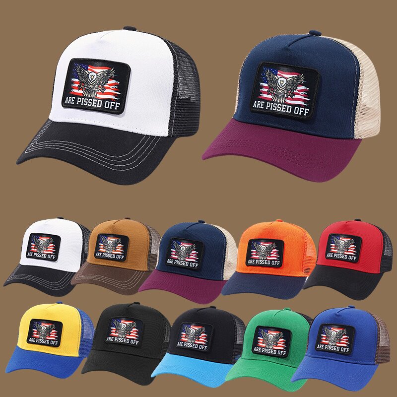 防紫外线棒球帽男女高顶防晒帽钓鱼鸭舌帽遮阳太阳帽卡车司机帽子