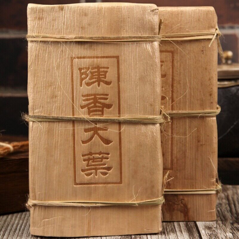 乔木古树1000g沉香竹壳纯料熟茶