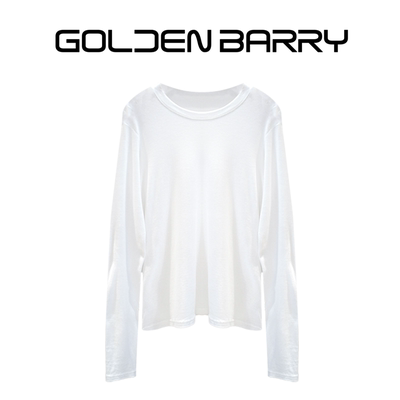 金和百瑞|GOLDEN BARRY 羊毛天丝打底衫202369