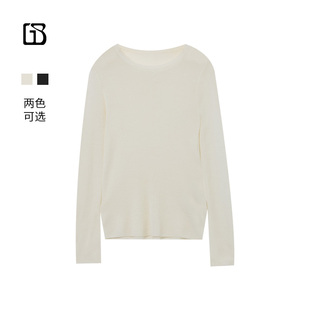 BARRY微透黄金羊毛开衩毛衣241158 GOLDEN 惊喜五折