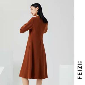 FEIZI/菲姿长袖连衣裙1W469