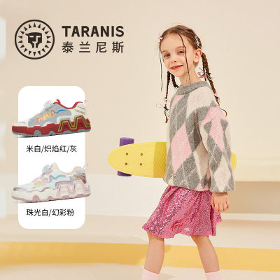 TARANIS/泰兰尼斯春季男女童板鞋T02D6A8740
