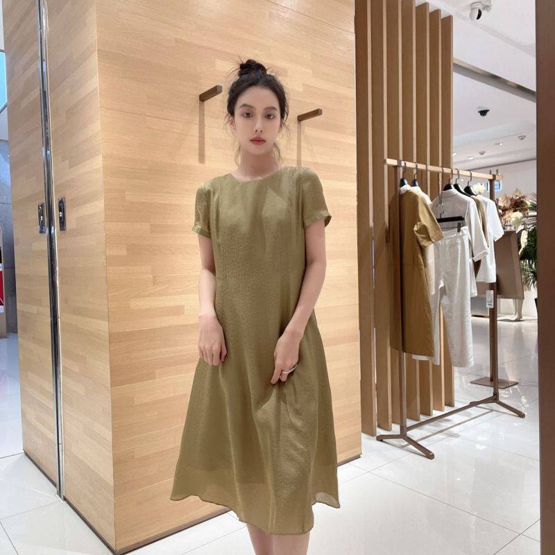 菲姿 女士宽松简约连衣裙F3B452