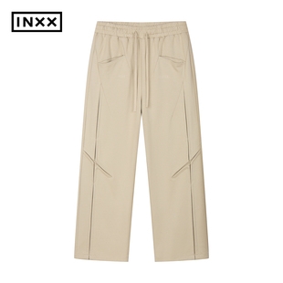 INXX简约 休闲直筒裤男女卫裤