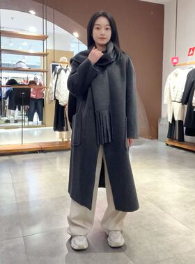 迪赛尼斯女士简约时尚大衣D24402C9022