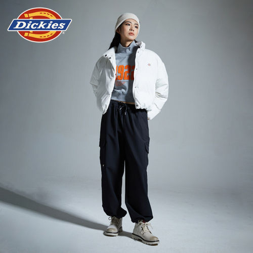 Dickies春夏双侧大口袋松弛纯色宽松女式休闲裤下装DK0A87C3-XIN
