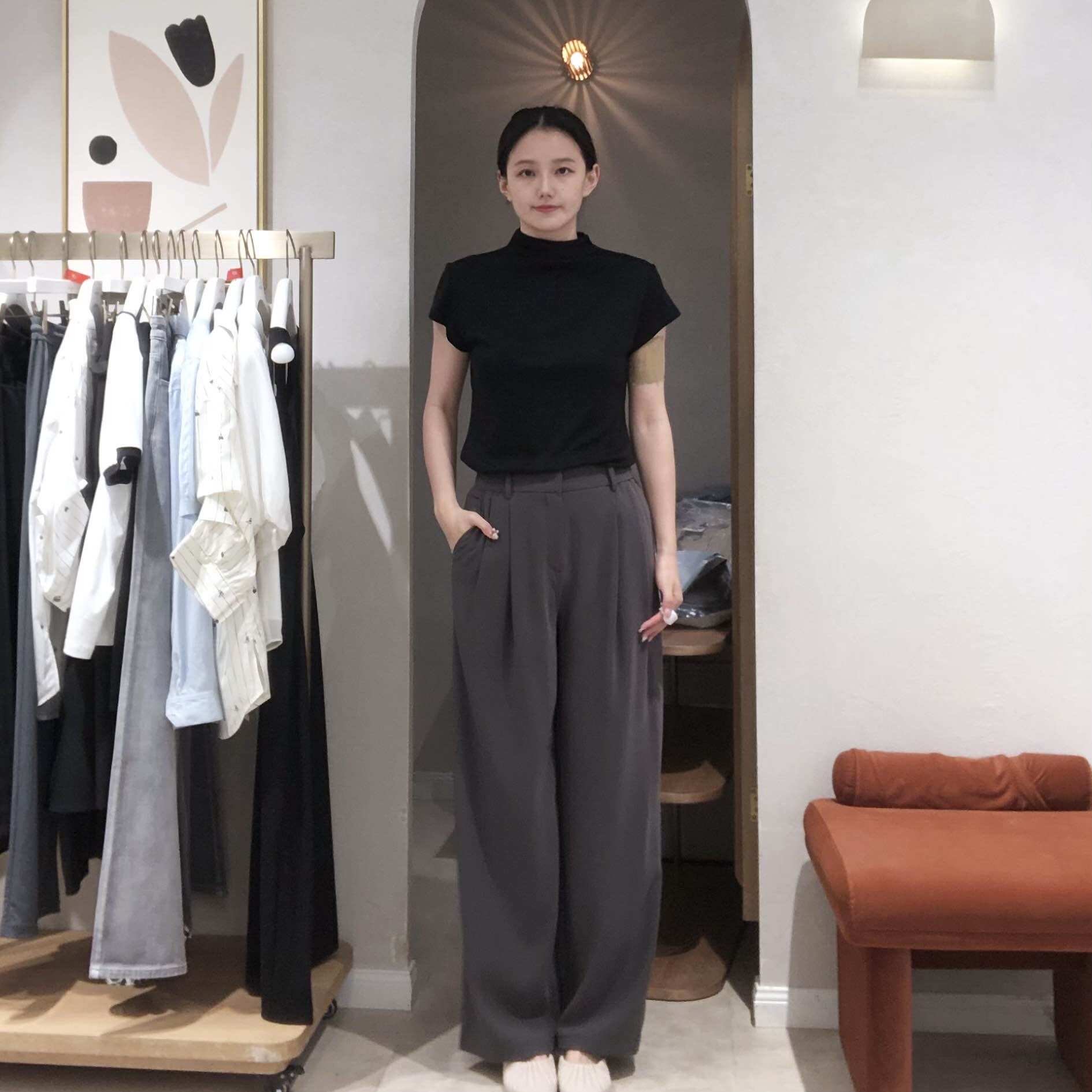 伊芙丽女士时尚休闲裤1F8250834 - 银泰百货旗舰店出品