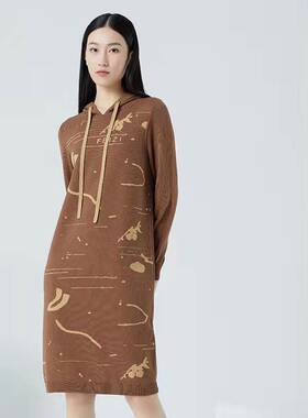 FEIZI菲姿冬季连衣裙1W861