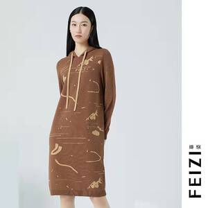 FEIZI菲姿冬季连衣裙1W861