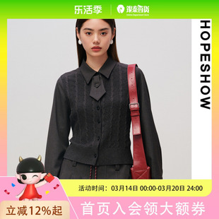 HOPESHOW红袖针织89125300116