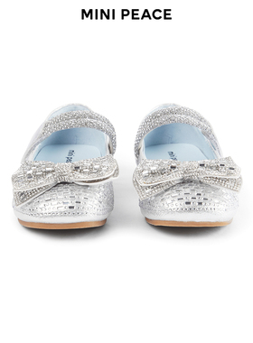 MINIPEACE太平鸟童装女童蝴蝶结芭蕾鞋平底鞋夏款新