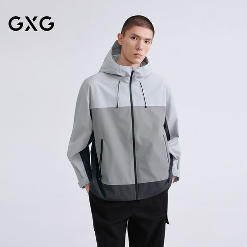 GXG男装 休闲连帽夹克 G26X211022