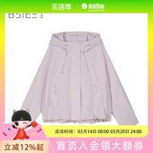BSiEE本涩25年秋新款 风短外套女F1598A05 连帽工装