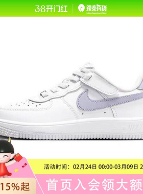 ROOKIE童装耐克运动休闲鞋FORCE 1 LOW EASYON BP NIH4498-112