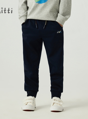 MITTI童装休闲男童针织运动休闲长裤MX3511401