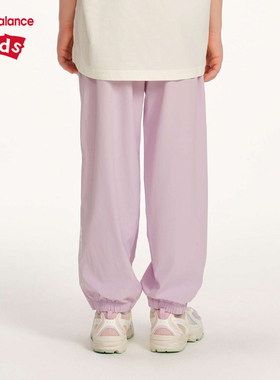 New Balance男女童宽松休闲梭织长裤ND7TF2E123