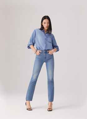 Levis李维斯女士724 高腰修身直筒牛仔裤18883-0422