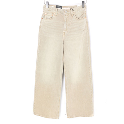 Levi's李维斯女士复古RIBCAGE WIDE LEG牛仔裤A6081-0075