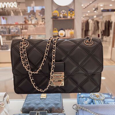 Fion/菲安妮真皮腋下包 女款包包通勤小众斜挎小方包