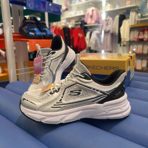 skechers斯凯奇 闪穿透气运动鞋304002L-SLW