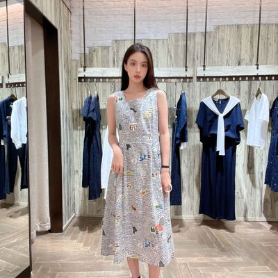 LANAFAY啦娜菲女士休闲时尚连衣裙L3X452