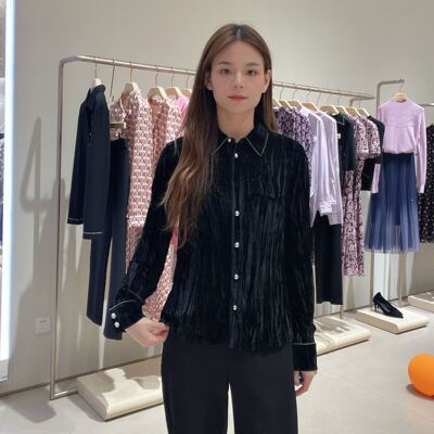 玖姿女士气质简约时尚衬衫JWFD60107