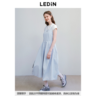 乐町可调节背带连衣裙女夏季 裙子C2FAF2163