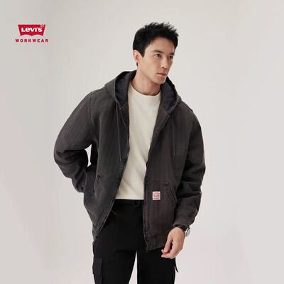 Levi's李维斯工装25年秋冬男士巴恩风棉服外套 A3222-0015