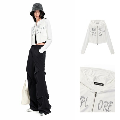 太平鸟女装 连帽 外套A3BBF2191