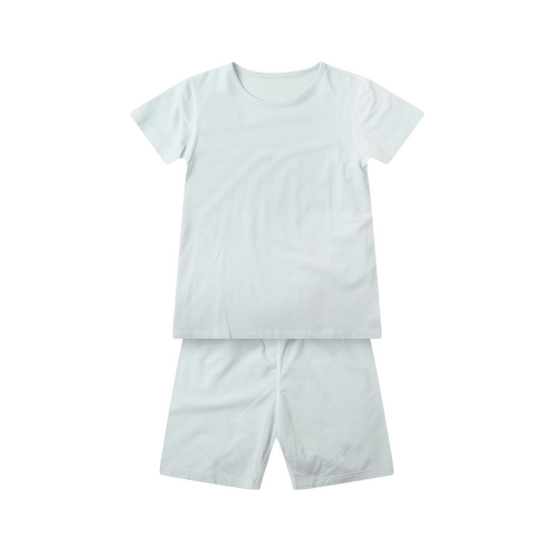 LABI BABY/拉比男女童时尚舒适纤维短袖圆领服套装LSBA100403